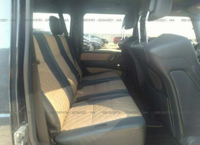 Mercedes G 63 AMG 2013, 5.5L, 4x4, uszkodzony bok