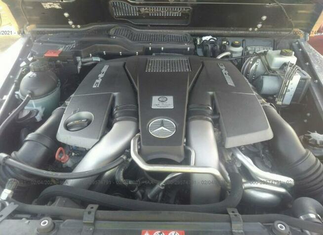 Mercedes G 63 AMG 2013, 5.5L, 4x4, uszkodzony bok