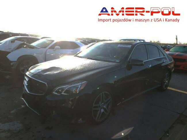 Mercedes E 55 2014, 4.7L, 4x4, uszkodzony przód