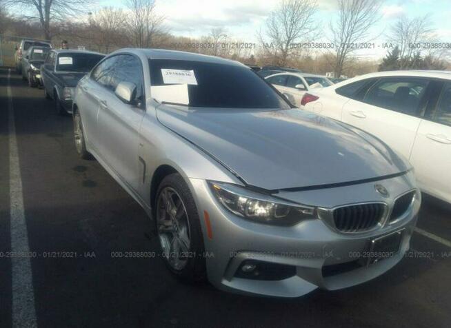 BMW 430 2019, 2.0L, 4x4, uszkodzone podwozie