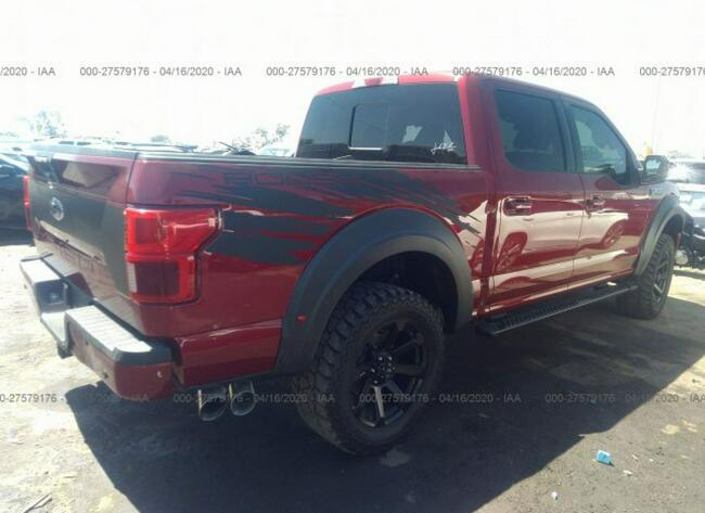 Ford F150 2018, 5.0L, 4x4, uszkodzony bok
