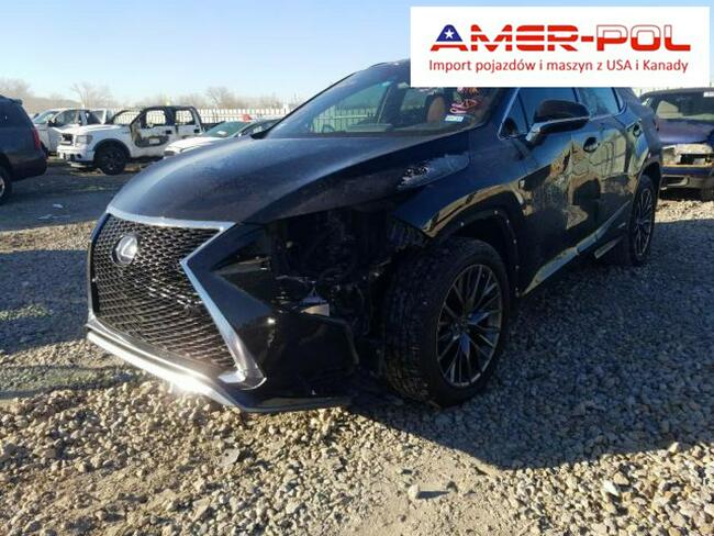 Lexus RX 2019, 3.5L, 4x4, uszkodzony przód