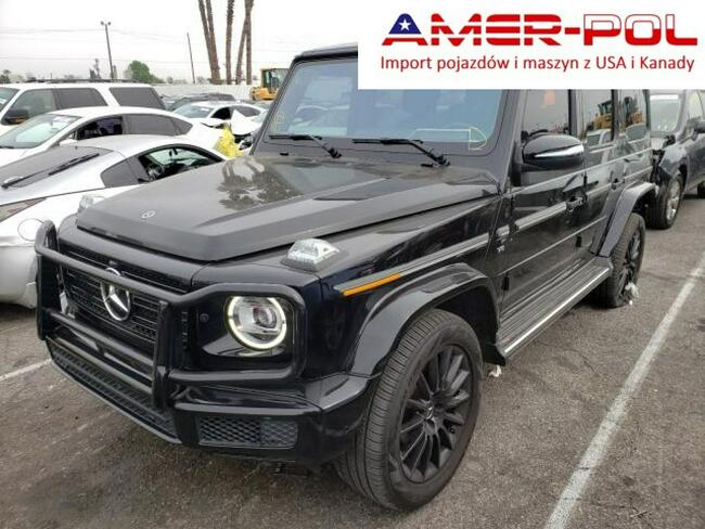 Mercedes G 500 2019, 4.0L, 4x4, uszkodzony tył