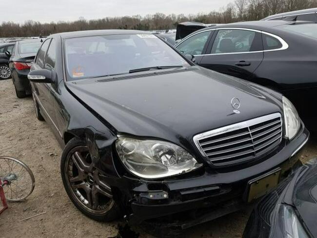 Mercedes S 55 AMG 2005, 5.4L, uszkodzony przód