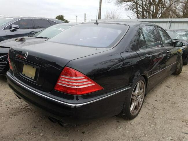 Mercedes S 55 AMG 2005, 5.4L, uszkodzony przód