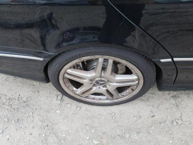 Mercedes S 55 AMG 2005, 5.4L, uszkodzony przód