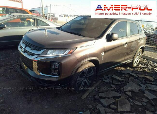 Mitsubishi ASX 2020, 2.0L, uszkodzony przód