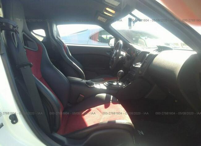 Nissan 370 Z 2016, 3.7L, uszkodzone zawieszenie