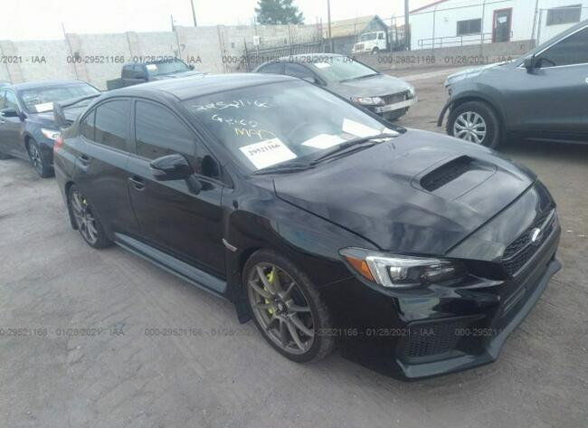 Subaru WRX 2018, 2.5L, 4x4, uszkodzone podwozie