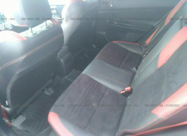 Subaru WRX 2018, 2.5L, 4x4, uszkodzone podwozie