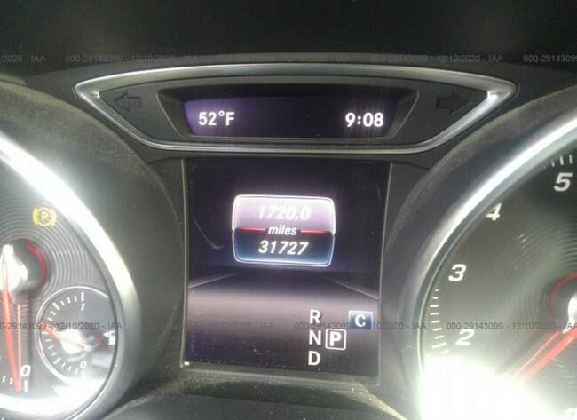 Mercedes CLA 250 2018, 2.0L, uszkodzone podwozie