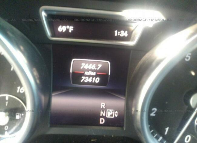 Mercedes GL 450 2016, 3.0L, 4x4, po kradzieży