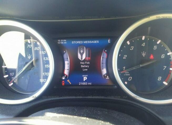 Maserati Ghibli 2017, 3.0L, po kradzieży