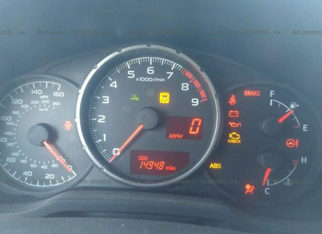 Subaru BRZ 2014, 2.0L, po gradobiciu