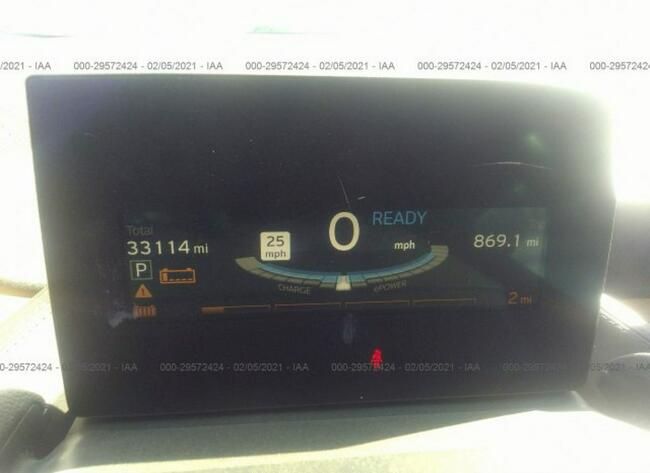 BMW i3 2016, BEV, po kradzieży