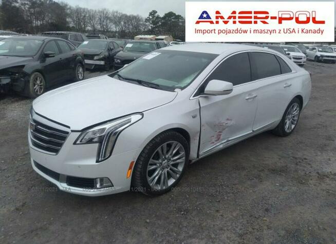 Cadillac XTS 2018, 3.6L, uszkodzony bok
