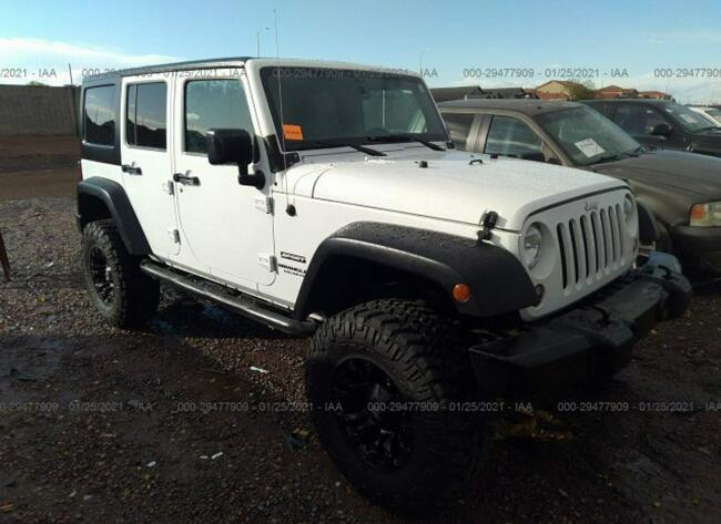 Jeep Wrangler 2016, 3.6L, 4x4, po kradzieży