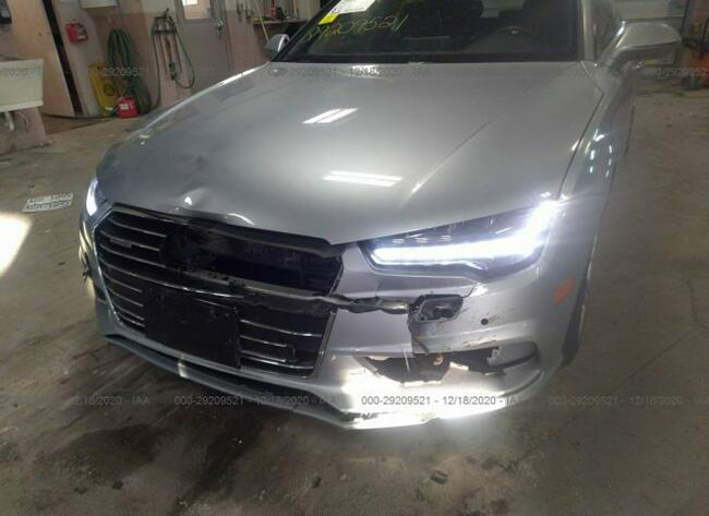 Audi A7 2016, 3.0L, 4x4, uszkodzony przód