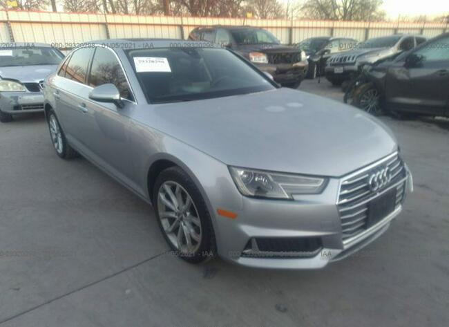 Audi A4 2019, 2.0L, uszkodzony przód