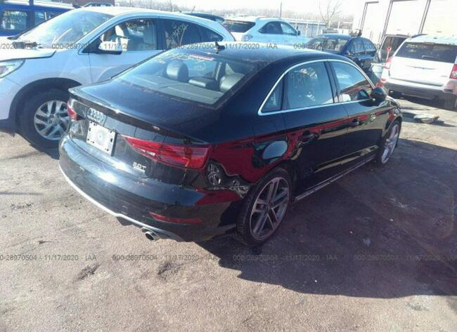 Audi A3 2017, 2.0L, 4x4, uszkodzony przód