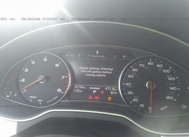 Audi Q7 2018, 2.0L, 4x4, po kradzieży