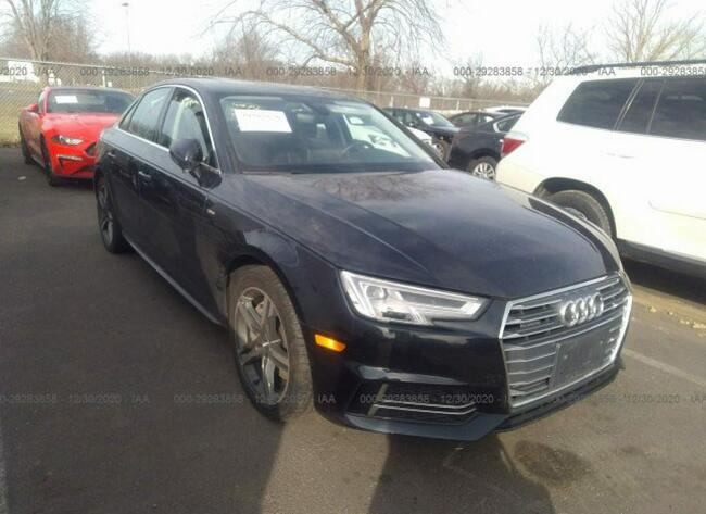 Audi A4 2018, 2.0L, 4x4, uszkodzony bok