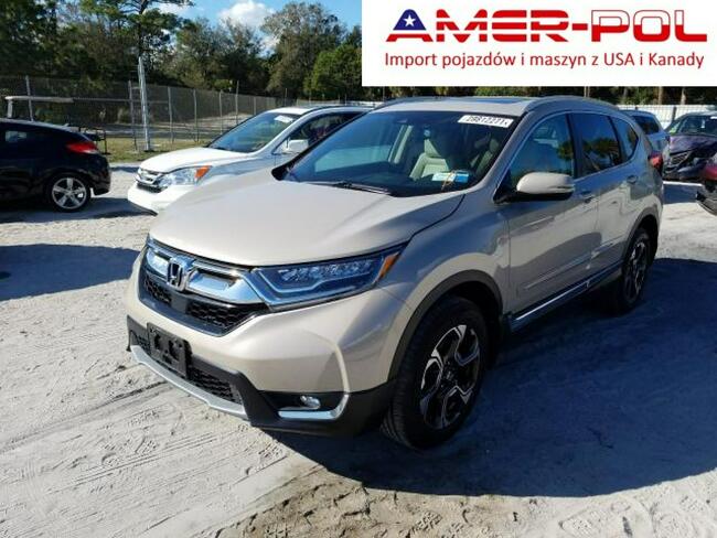 Honda CR-V 2018, 1.5L, 4x4, uszkodzone podwozie