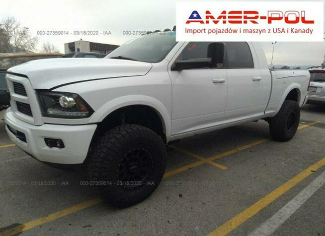 RAM 2500 2017, 6.7L, 4x4, po kradzieży