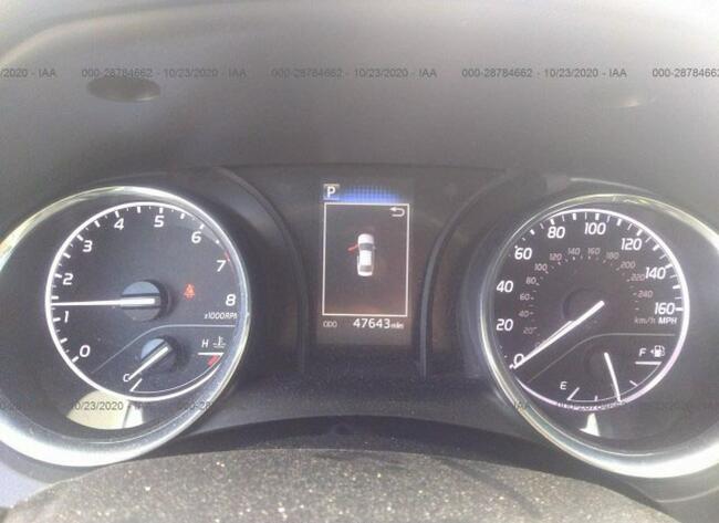 Toyota Camry 2019, 2.5L, po kradzieży