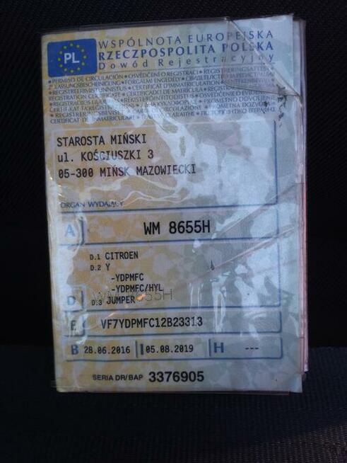 citroen jumper 3.0hdi izoterma 1 wlasciciel salon PL vat 23