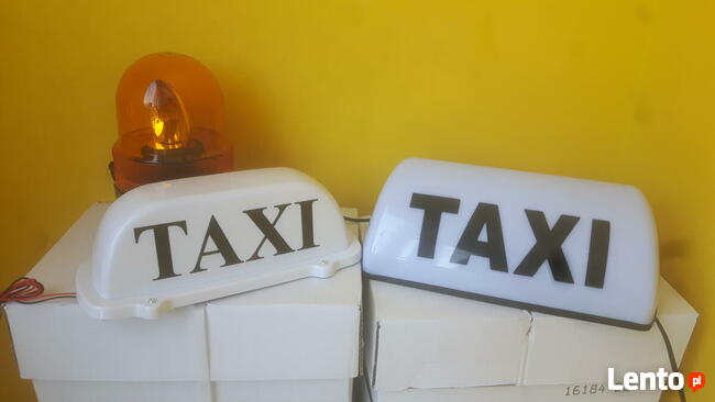 Kogut błyskowy lampa ostrzegawcza 12V pomarańczowa na magnes