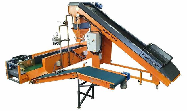 Wagoworkownica ,ekogroszek, pellet, pakowanie, workowanie