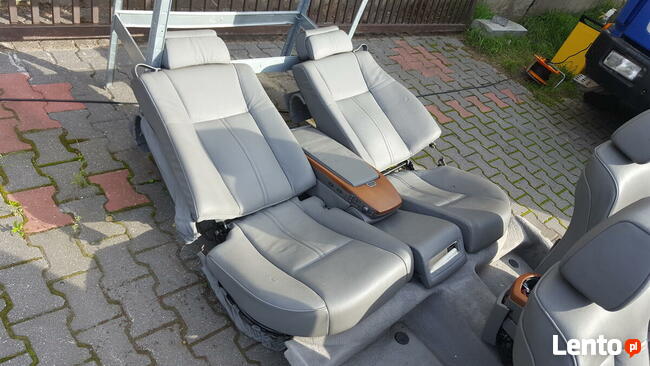 BMW e65 Komplet Fotele (ogrzewane, wentylowane) Dywan boczki