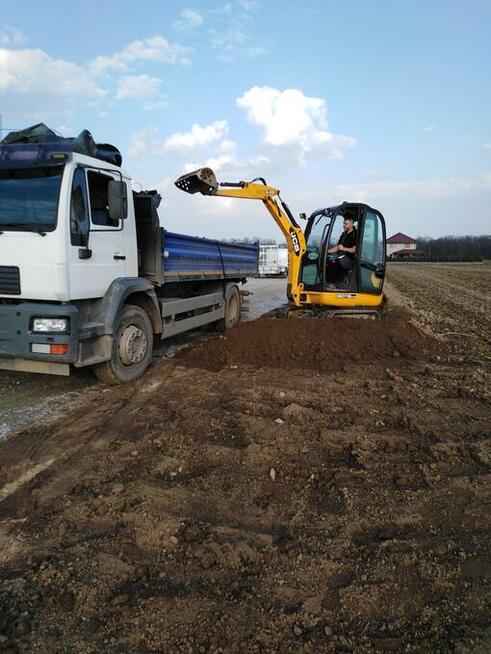 Usługi minikoparka i wywrotka 665214211