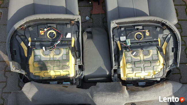 BMW e65 Komplet Fotele (ogrzewane, wentylowane) Dywan boczki