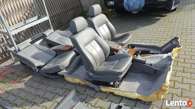 BMW e65 Komplet Fotele (ogrzewane, wentylowane) Dywan boczki