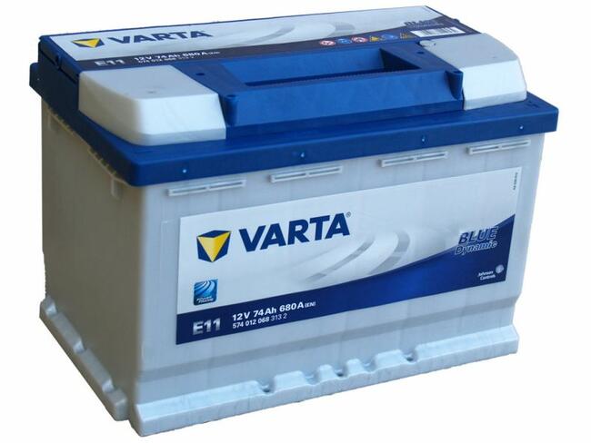 Akumulator VARTA Blue Dynamic E11 74Ah 680A