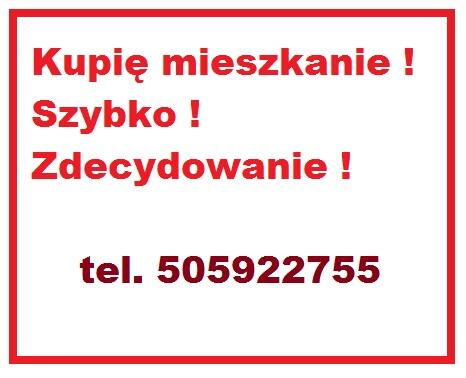 Kupię mieszkanie bez pośredników - Płatność natychmiastowa