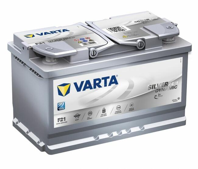 Akumulator VARTA Silver Dynamic AGM A6 F21 80Ah 800A