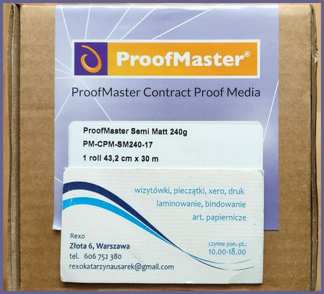 Proof cyfrowy cert ISO12647 Śródmieście Warszawa