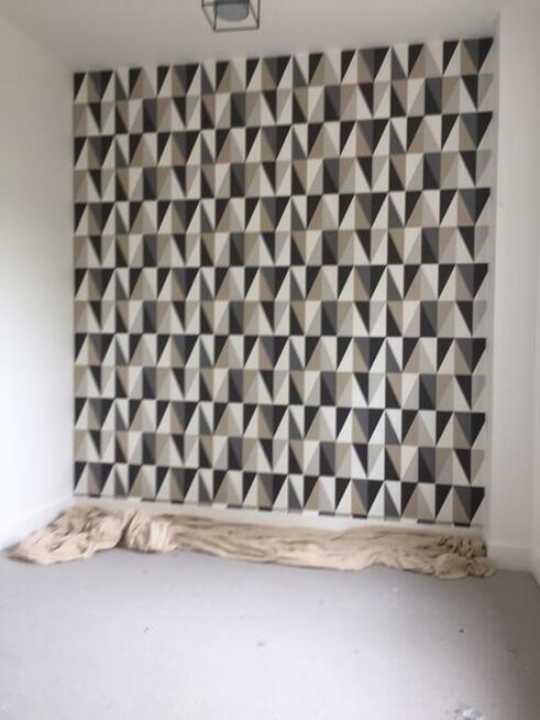 Malowanie gładzie tapety rigips