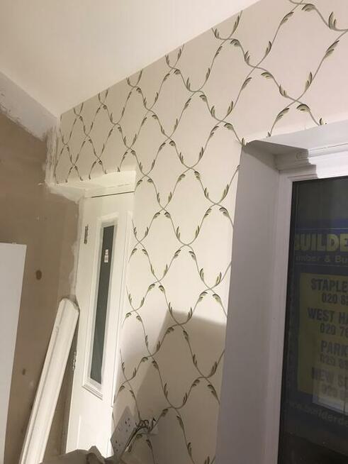 Malowanie gładzie tapety rigips