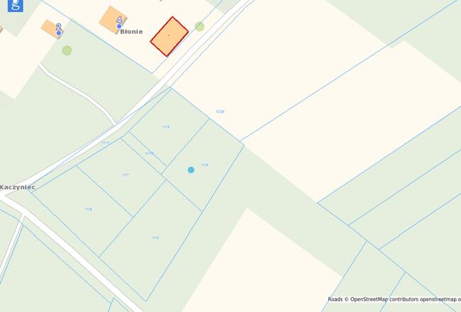 Działka budowlana 1150m2 /75zl m2/ Skrzelczyce gmPierzchnica