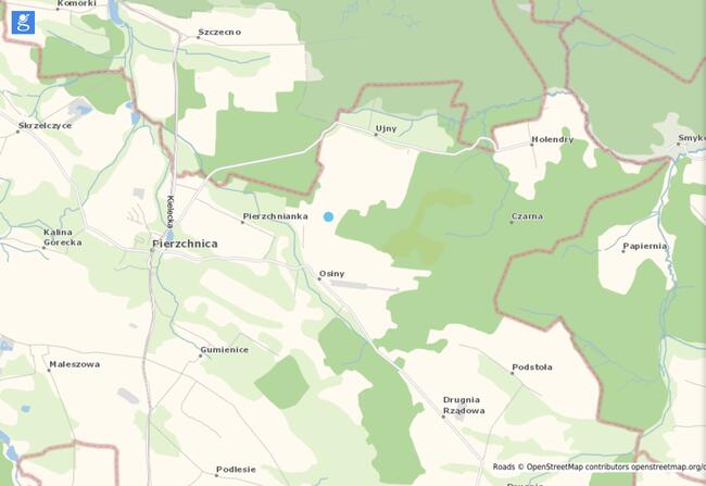 Działki bud. 2400m2 -/25zł m2/, CZARNA gm.Pierzchnica