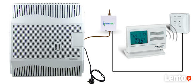 Grzejnik gazowy, piecyk, żeliwny HOSSEVEN HDU-5 DKV