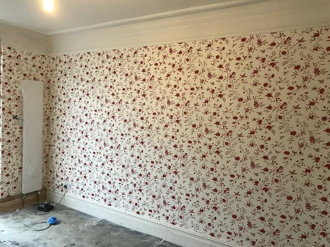 Malowanie gładzie tapety rigips