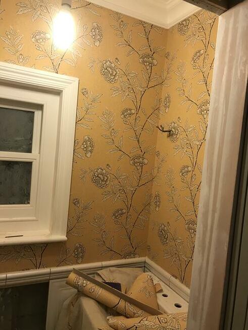 Malowanie gładzie tapety rigips