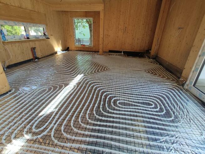 WARMAH wylewki maszynowe ogrzewanie podłogowe mixokret