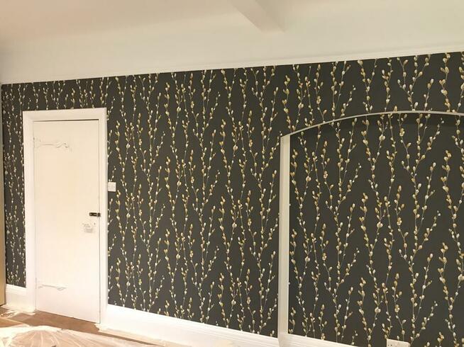 Malowanie gładzie tapety rigips