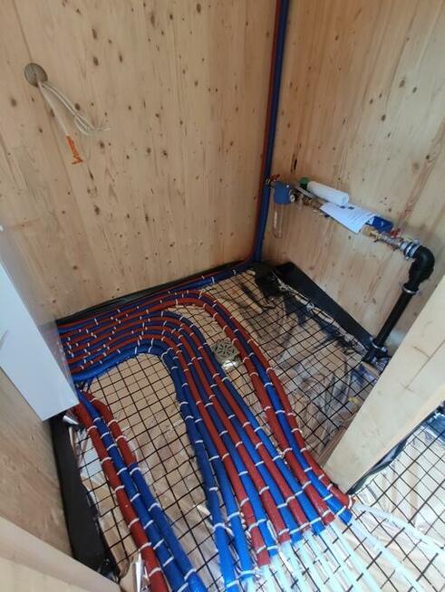 WARMAH wylewki maszynowe ogrzewanie podłogowe mixokret